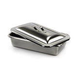 Instrument Tray McKesson Strap Handle Stainless Steel 8-7/8 X 5 X 2 Inch