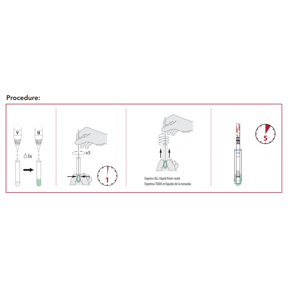 Respiratory Test Kit QuickVue Strep A Test 50 Tests CLIA Waived