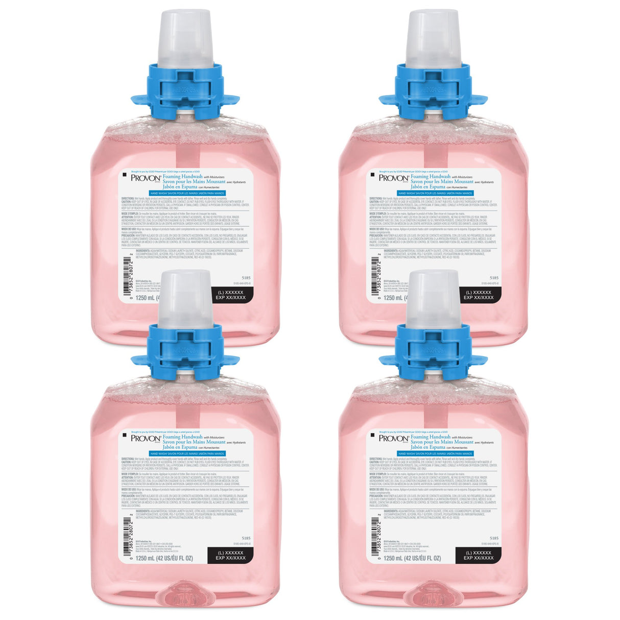Soap PROVON Foaming 1,250 mL Dispenser Refill Bottle Cranberry Scent