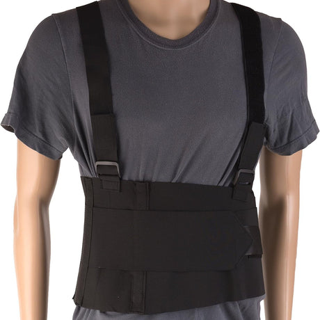Occupational Back Support DMI One Size Fits Most Hook and Loop Closure 28 to 40 Inch Waist Circumference 9 Inch Height Adult