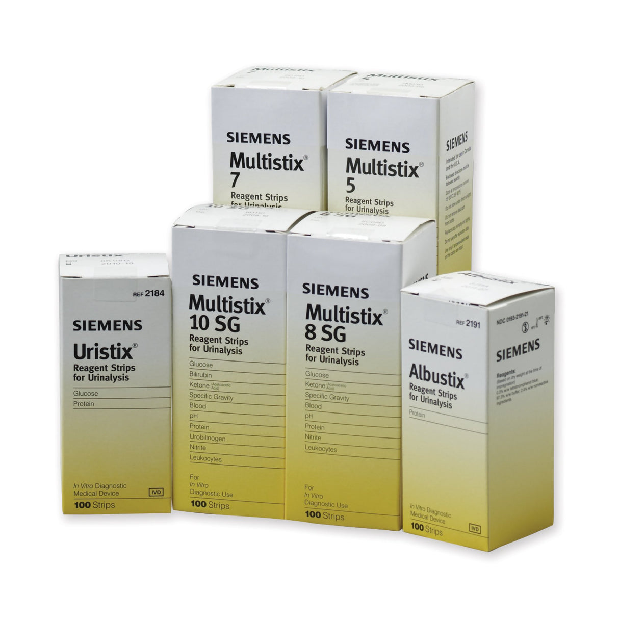 Urinalysis Reagent Uristix Glucose, Protein For Visual Read