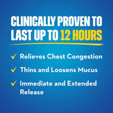 Cold and Cough Relief Mucinex ER 1200 mg Strength Tablet