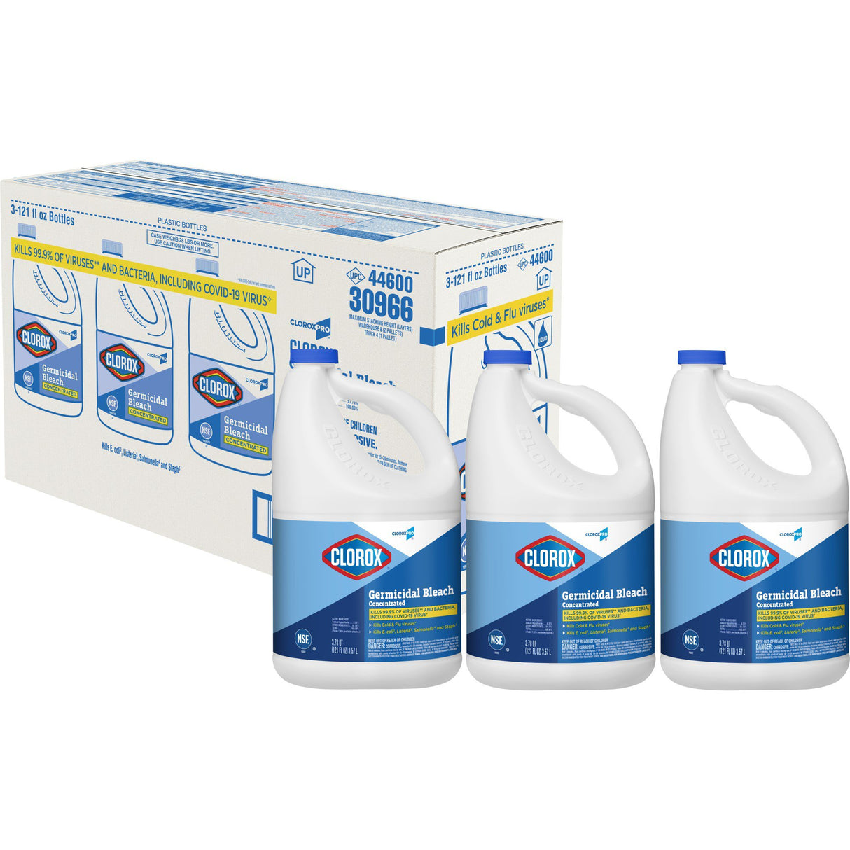 CloroxPro Clorox Bleach Germicidal Manual Pour Liquid Concentrate 121 oz. Jug Chlorine Scent NonSterile