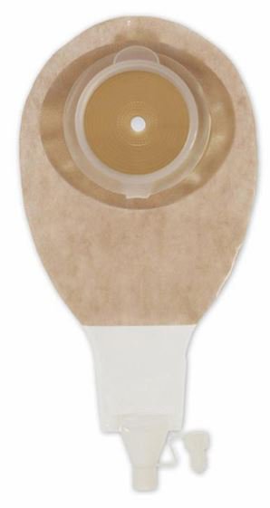 Ostomy Pouch SenSura Post Op One-Piece System 12-1/4 Inch Length Flat, Trim to Fit 3/8 to 4-1/2 Inch Stoma Drainable