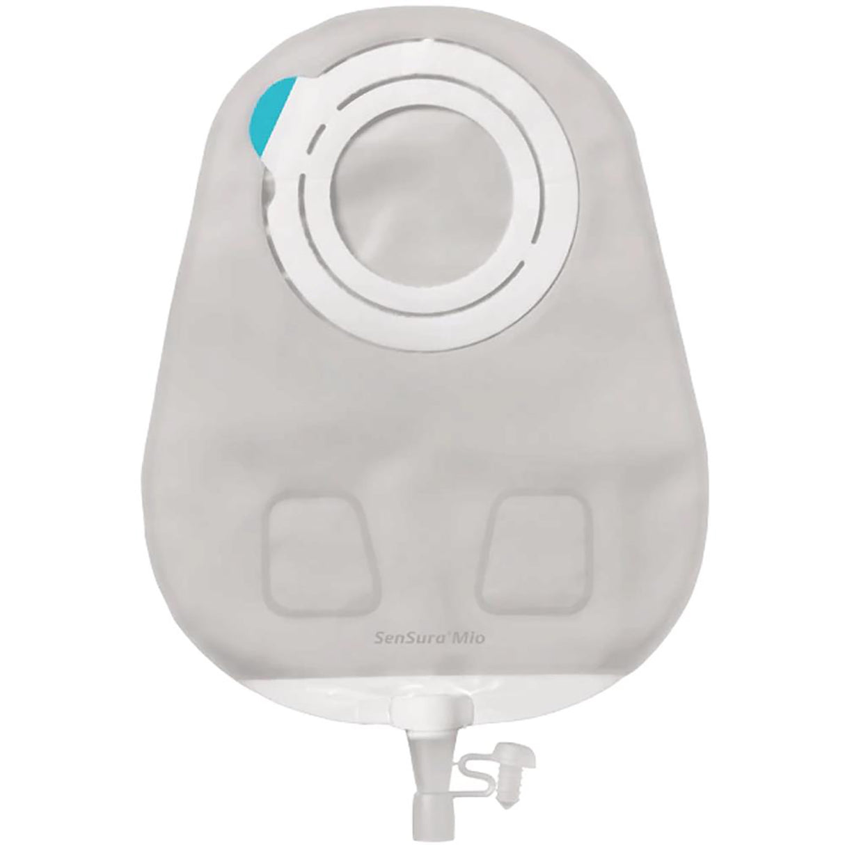 Urostomy Pouch SenSura Mio Flex Two-Piece System 10-1/2 Inch Length, Maxi 3/8 to 1-7/8 Stoma Opening Drainable