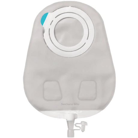 Urostomy Pouch SenSura Mio Flex Two-Piece System 10-1/2 Inch Length, Maxi 3/8 to 1-7/8 Stoma Opening Drainable