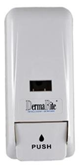 Hand Hygiene Dispenser DermaRite White Manual Push 1000 mL Wall Mount