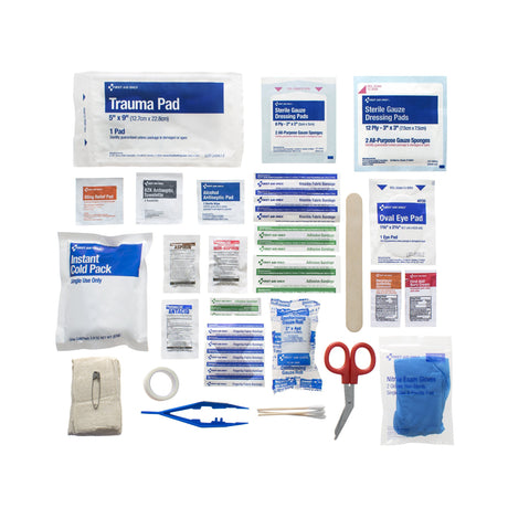 First Aid Kit McKesson 50 Person Plastic Case