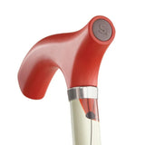 Folding Cane Switch Sticks Aluminum 32 to 37 Inch Height Poppies Print