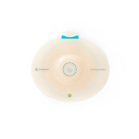 Ostomy Barrier SenSura Mio Flex Trim to Fit, Extended Wear Elastic Adhesive 50 mm Flange Red Code System 15 to 30 mm Opening