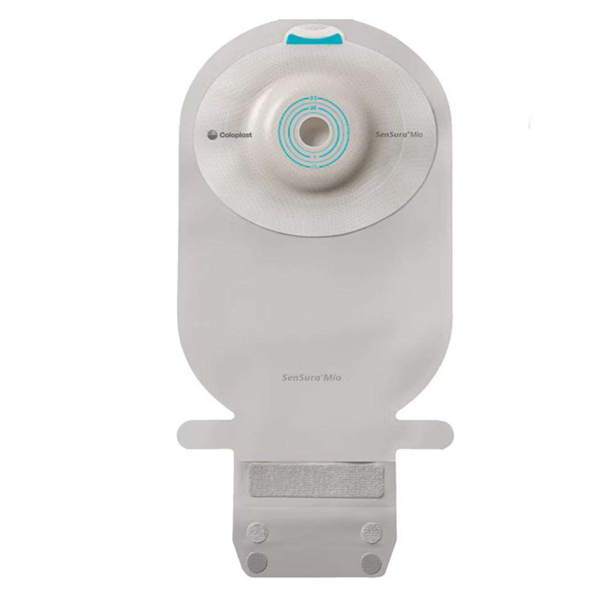 Ostomy Pouch SenSura Mio Convex One-Piece System 11 Inch Length, Maxi Convex Light, Pre-Cut 13/16 Inch Stoma Drainable