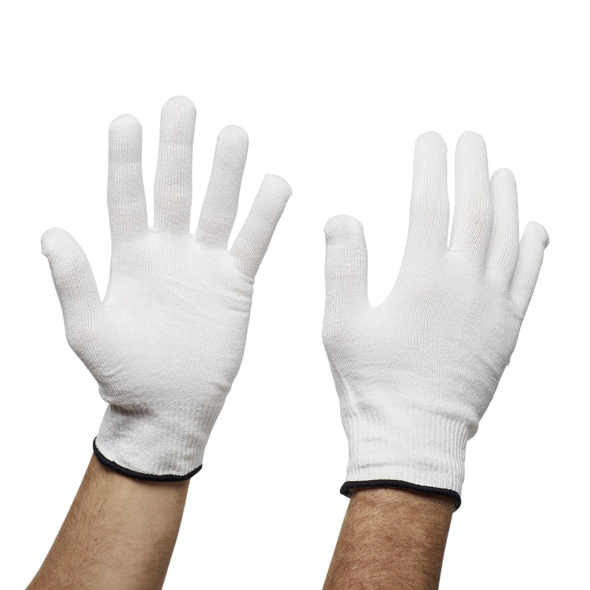 Cut Resistant Glove Liner Flex-Gard Full-Finger HDPE / Spandex White X-Large