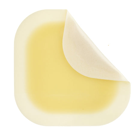 Thin Hydrocolloid Dressing DermaFilm Film Backing 2 X 4 Inch Rectangle Hydrocolloid / Film
