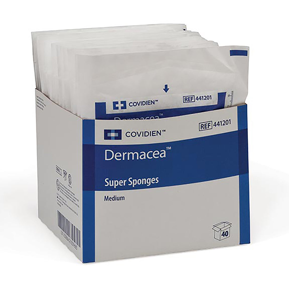 Fluff Dressing Dermacea 6 X 6-3/4 Inch 12-Ply Sterile 2 per Pack