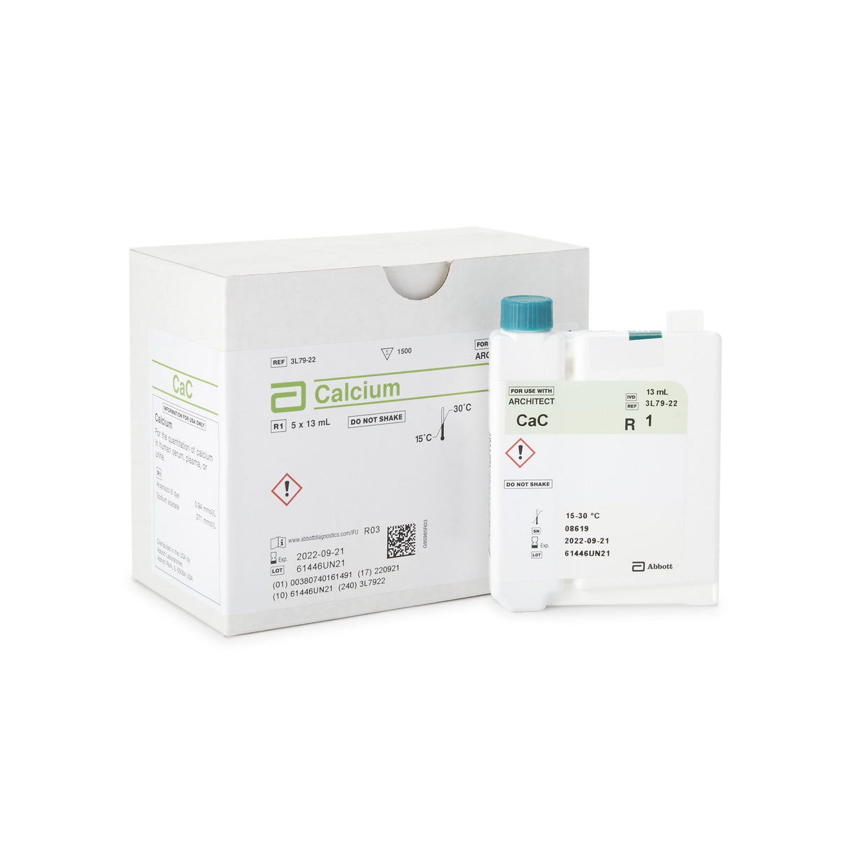 General Chemistry Reagent Architect Calcium For Architect c16000 Analyzer 1,500 Tests