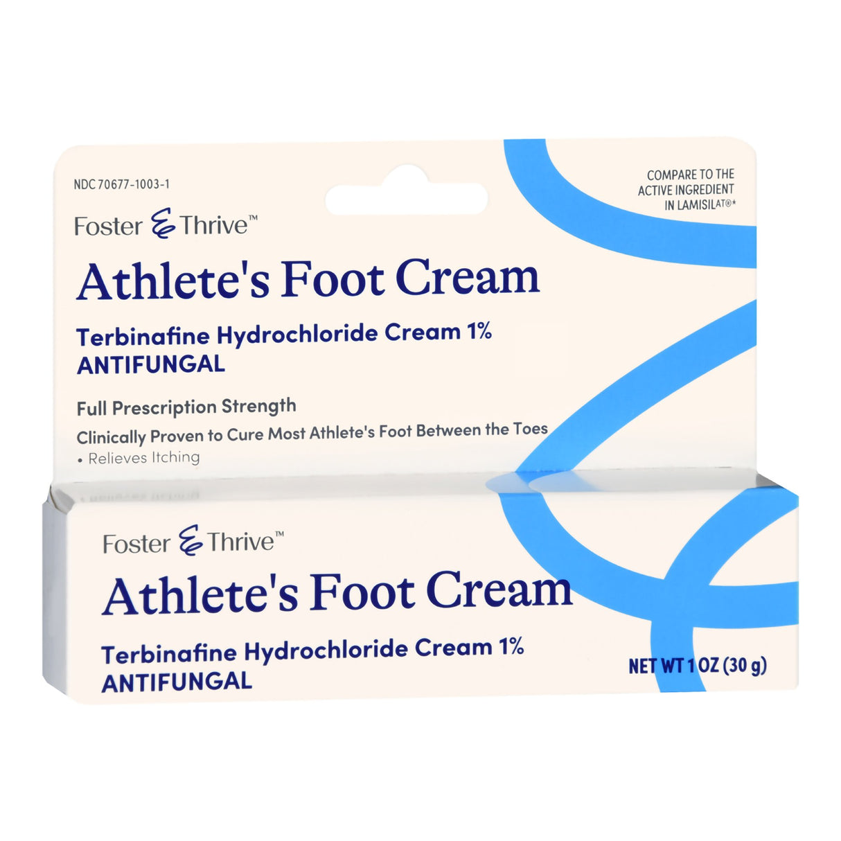 Antifungal Foster & Thrive 1% Strength Cream 1 oz. Tube