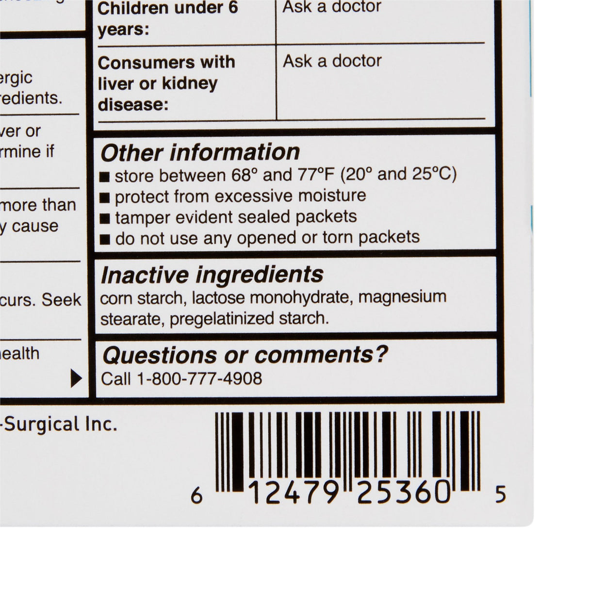 Allergy Relief McKesson 10 mg Strength Tablet 1 per Packet