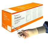 Surgical Glove Protexis PI Size 9 Sterile Polyisoprene Standard Cuff Length Smooth Ivory Chemo Tested