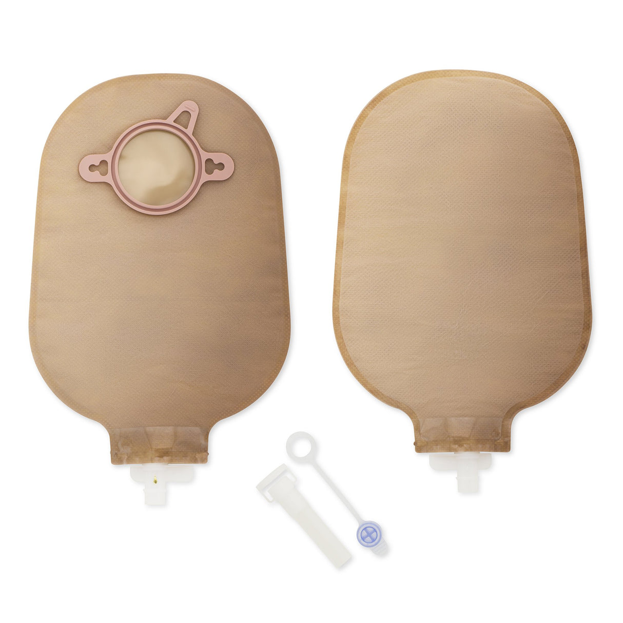 Urostomy Pouch CeraPlus One-Piece System 9 Inch Length Soft Convex, Pre-Cut 3/4 Inch Stoma Drainable
