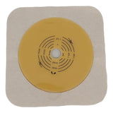 Ostomy Barrier Safe n Simple Trim to Fit, Standard Wear Flexible Tape 57 mm Flange Up to 1-3/4 Inch Opening 5 X 5 Inch