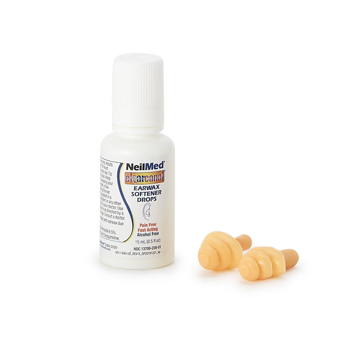 Ear Wax Remover NeilMed 0.5 oz. Otic Drops 6.5% Strength Carbamide Peroxide