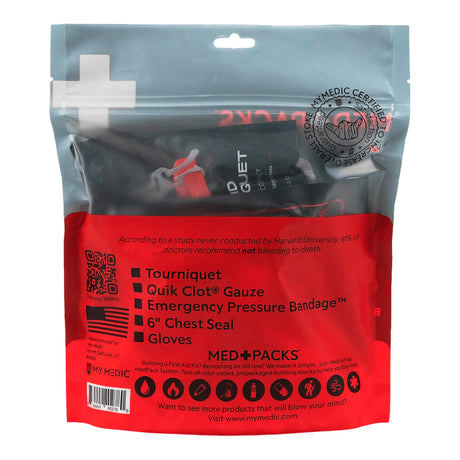 First Aid Kit My Medic MED PACKS Bleed Stopper Plastic Pouch