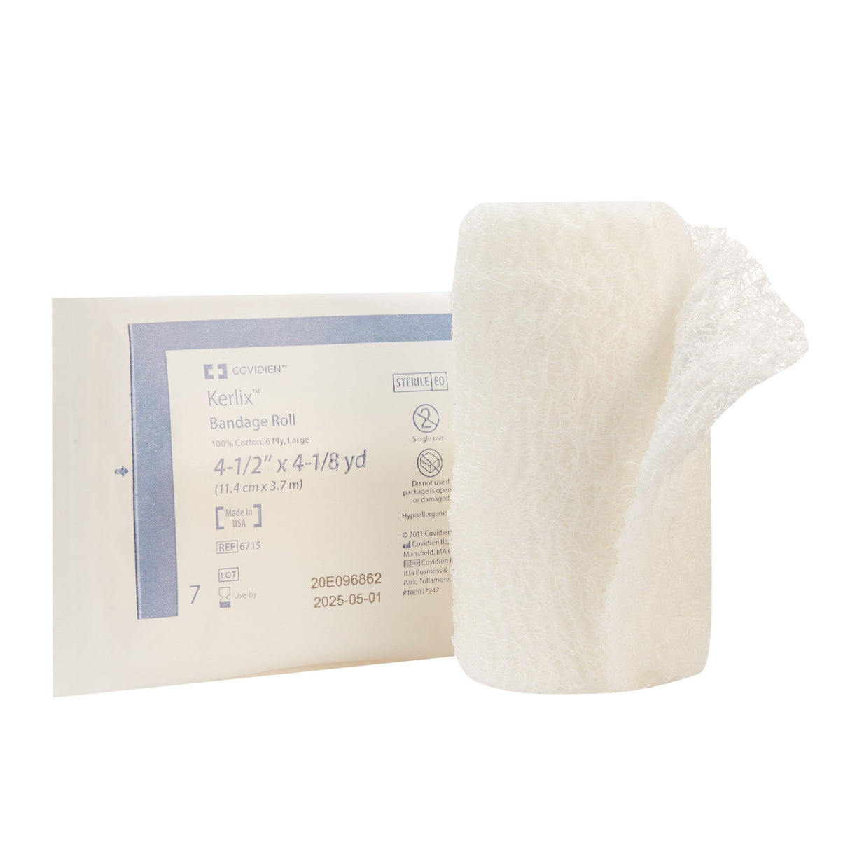 Fluff Bandage Roll Kerlix 4-1/2 Inch X 4-1/10 Yard 6-Ply Sterile 1 per Pouch