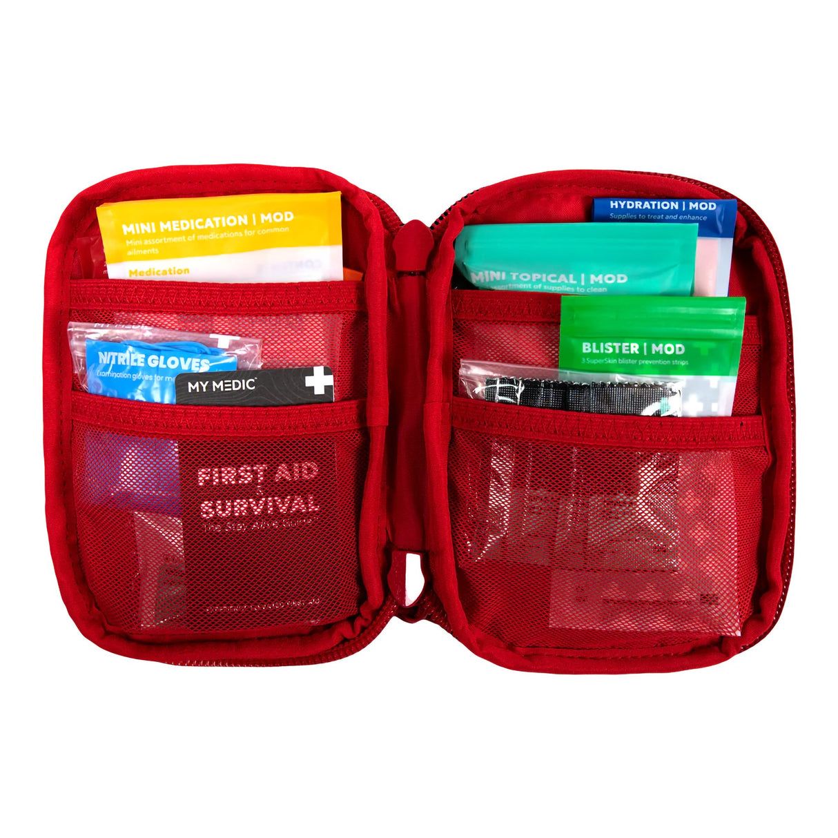 First Aid Kit My Medic Sidekick Red Soft Bag