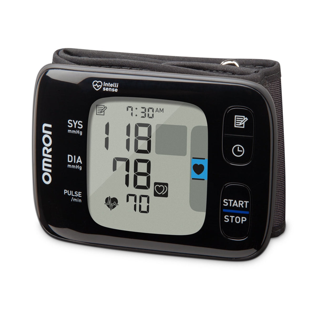 Home Automatic Digital Blood Pressure Monitor Omron7 Series One Size Fits Most Cuff Cloth Fabric Cuff 12 - 20 cm Wrist