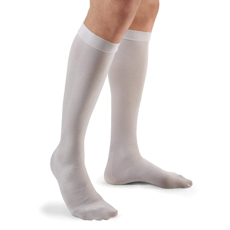 Anti-embolism Stocking 3M Futuro Knee High X-Large / Regular White Closed Toe