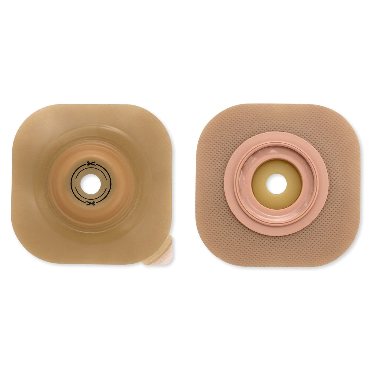 Ostomy Barrier CeraPlus New Image Trim to Fit, Extended Wear Adhesive without Tape 57 mm Flange Up to 1-1/2 Inch Opening