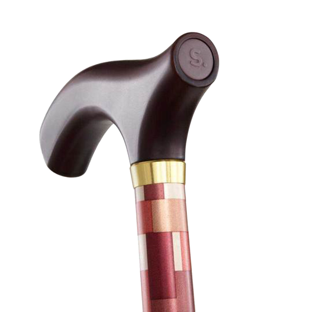 Folding Cane Switch Sticks Aluminum 32 to 37 Inch Height Maple