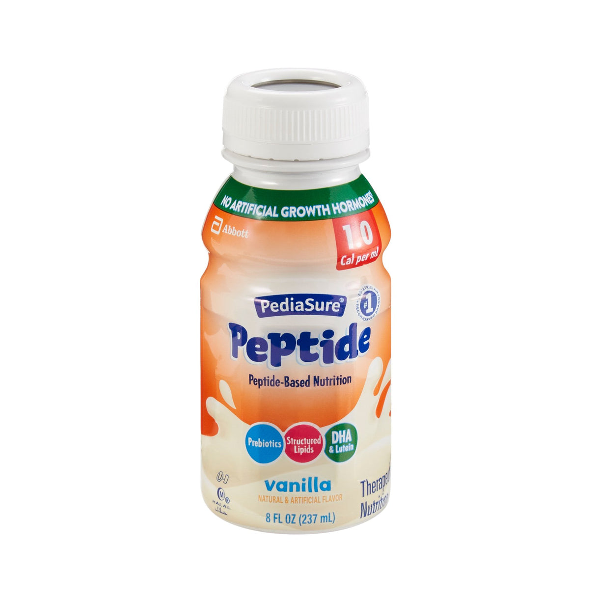 Pediatric Oral Supplement PediaSure Peptide 1.0 Cal Vanilla Flavor 8 oz. Bottle Liquid Peptide Malabsorption / Maldigestion