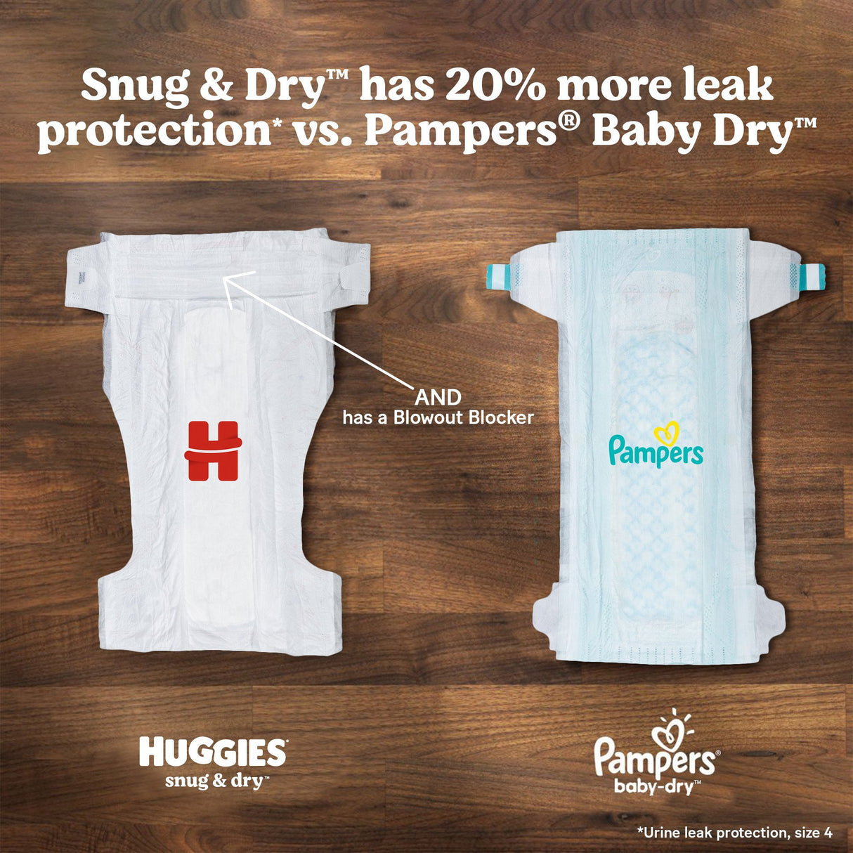 Unisex Baby Diaper Huggies Snug & Dry Size 5 Disposable Heavy Absorbency