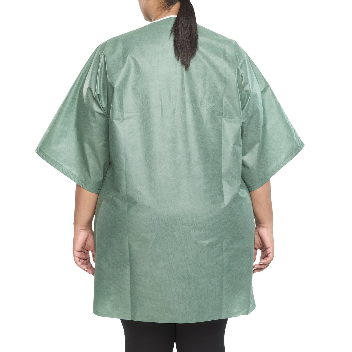 Scrub Shirt 3X-Large Green Without Pockets Short Sleeve Unisex