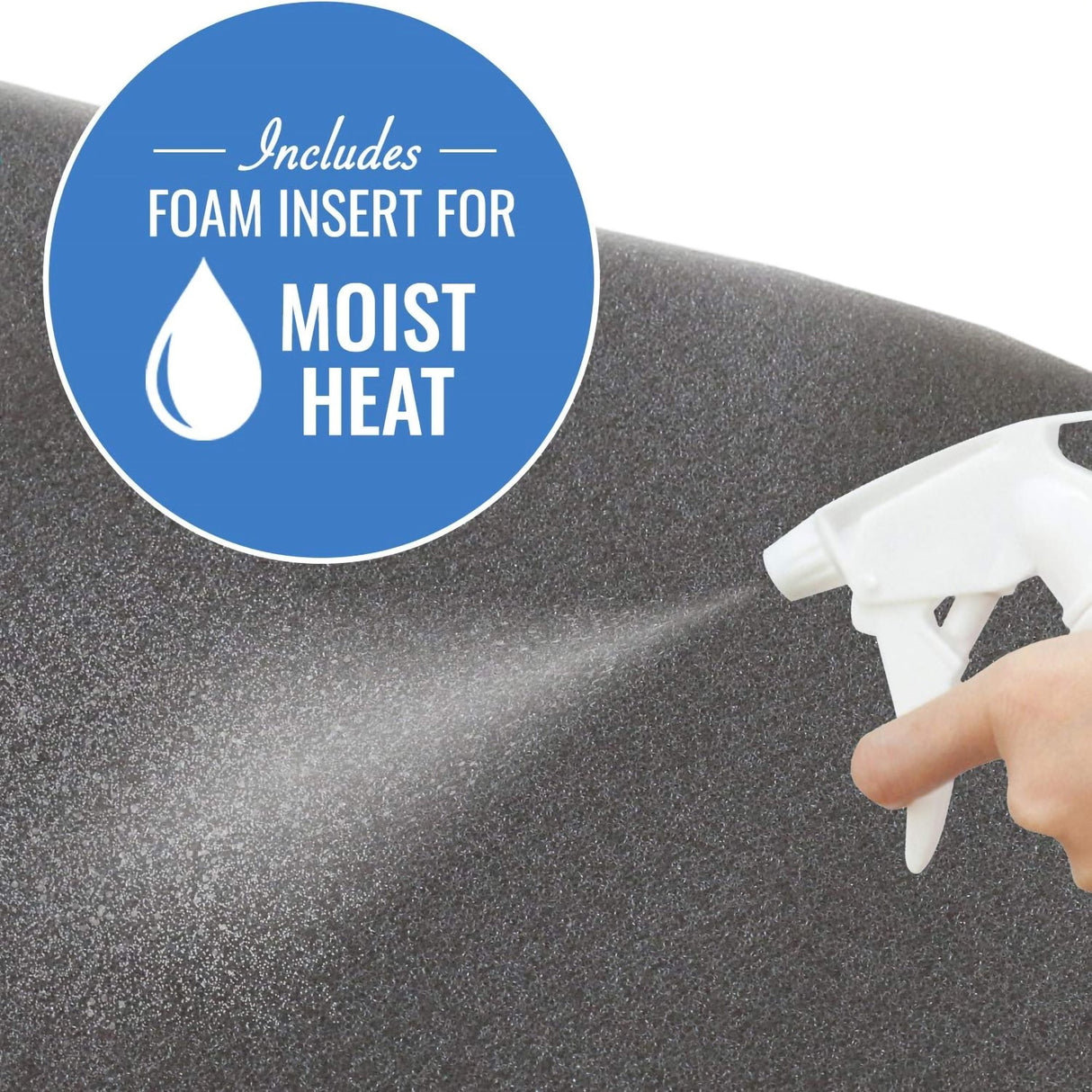 Moist/Dry Heating Pad General Purpose Reusable