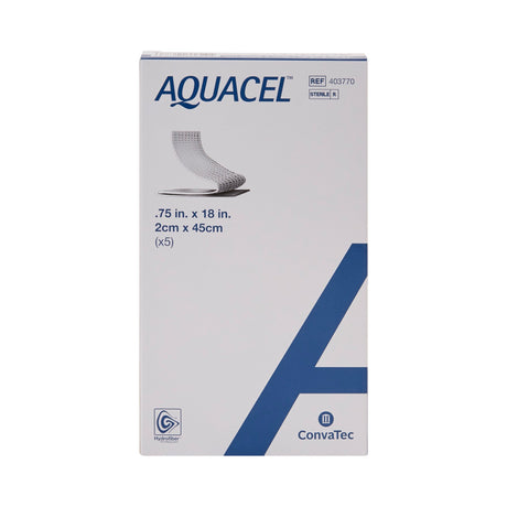 Gelling Fiber Wound Dressing Aquacel Ribbon 3/4 X 18 Inch Ribbon Sterile