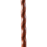 Walking Stick Brazos Twisted Trekker Wood 55 Inch Height Red Oak