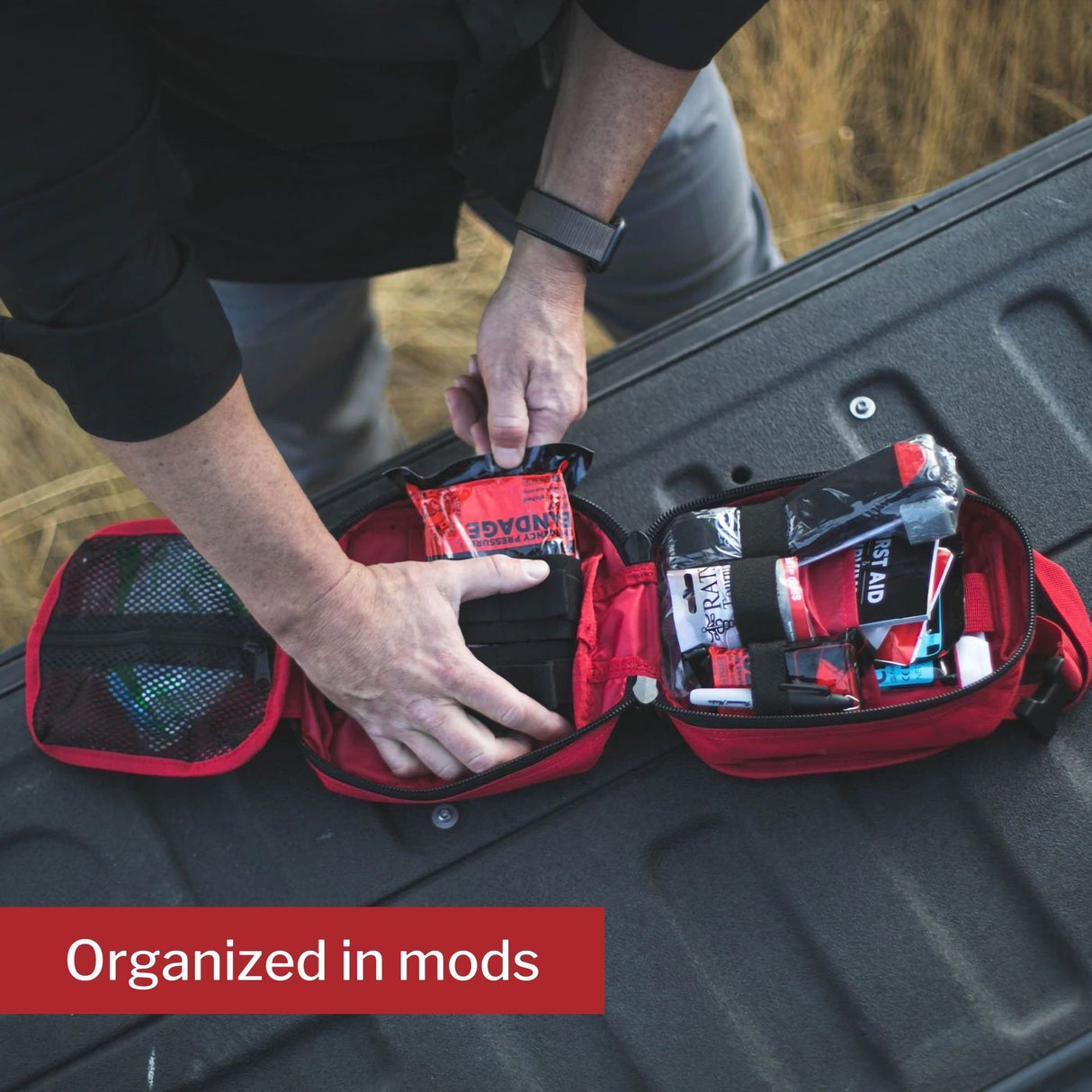 First Aid Kit My Medic MYFAK Pro Red Nylon Bag