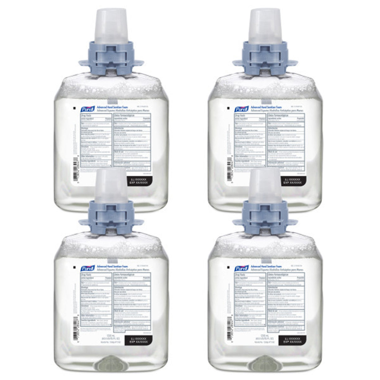 Hand Sanitizer Purell Advanced 1,200 mL Ethyl Alcohol Foaming Dispenser Refill Bottle