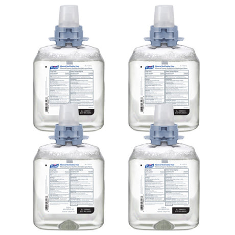 Hand Sanitizer Purell Advanced 1,200 mL Ethyl Alcohol Foaming Dispenser Refill Bottle