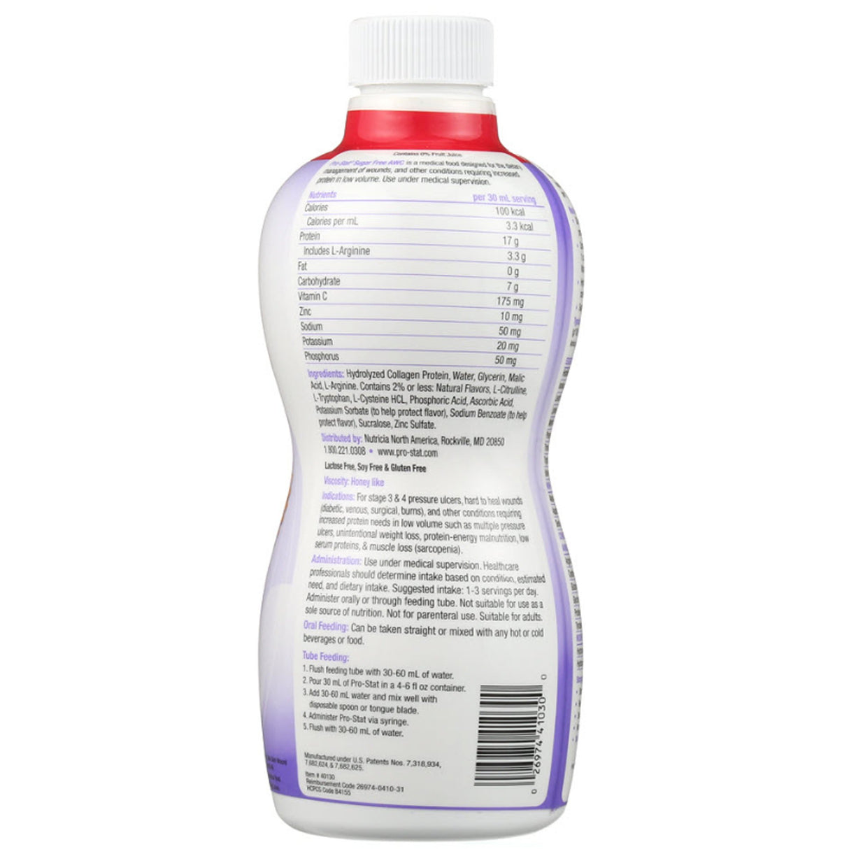 Oral Supplement Pro-Stat AWC Wild Cherry Punch Flavor Liquid 30 oz. Bottle