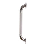 Bathtub Grab Bar DMI Silver Knurled Steel