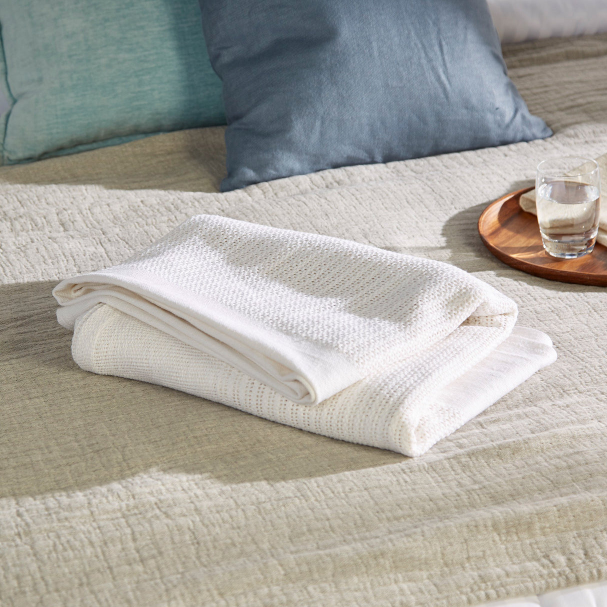 Thermal Blanket McKesson 66 X 90 Inch Cotton 100% 2 lbs.