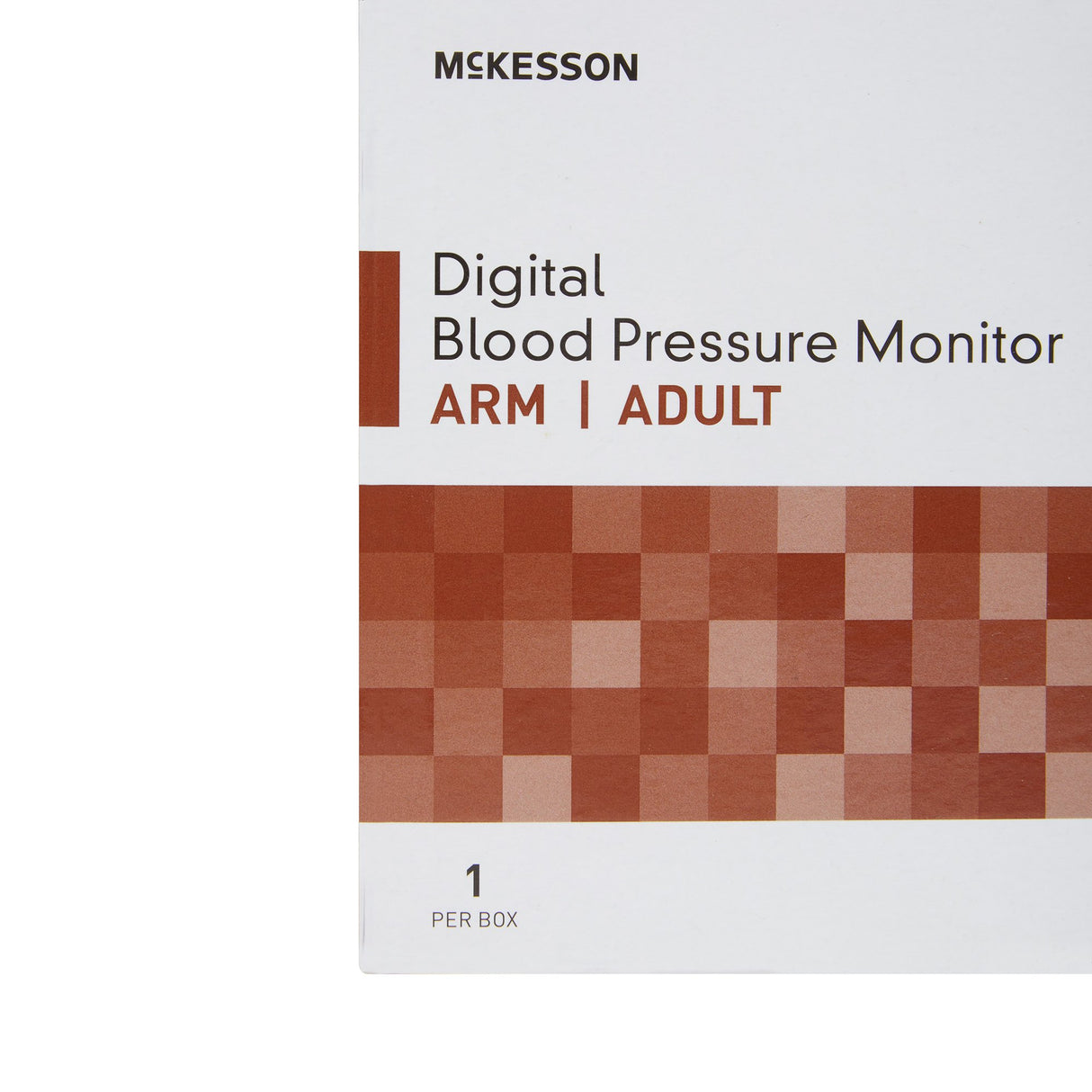 Home Automatic Digital Blood Pressure Monitor McKesson Brand Adult Cuff Nylon Cuff 22 - 36 cm Desk Model