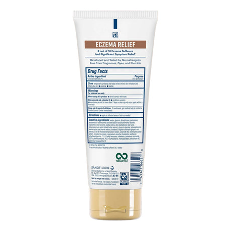 Skin Protectant Gold Bond Eczema Relief 8 oz. Tube Unscented Cream