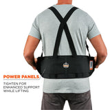 Occupational Back Support ProFlex 1650 Economy Large Hook and Loop Closure 34 to 38 Inch Waist Circumference 7-1/2 Inch Height Adult