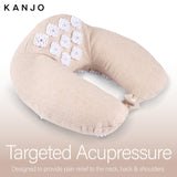 Acupressure Neck Pillow Kanjo 5 X 12 X 13 Inch