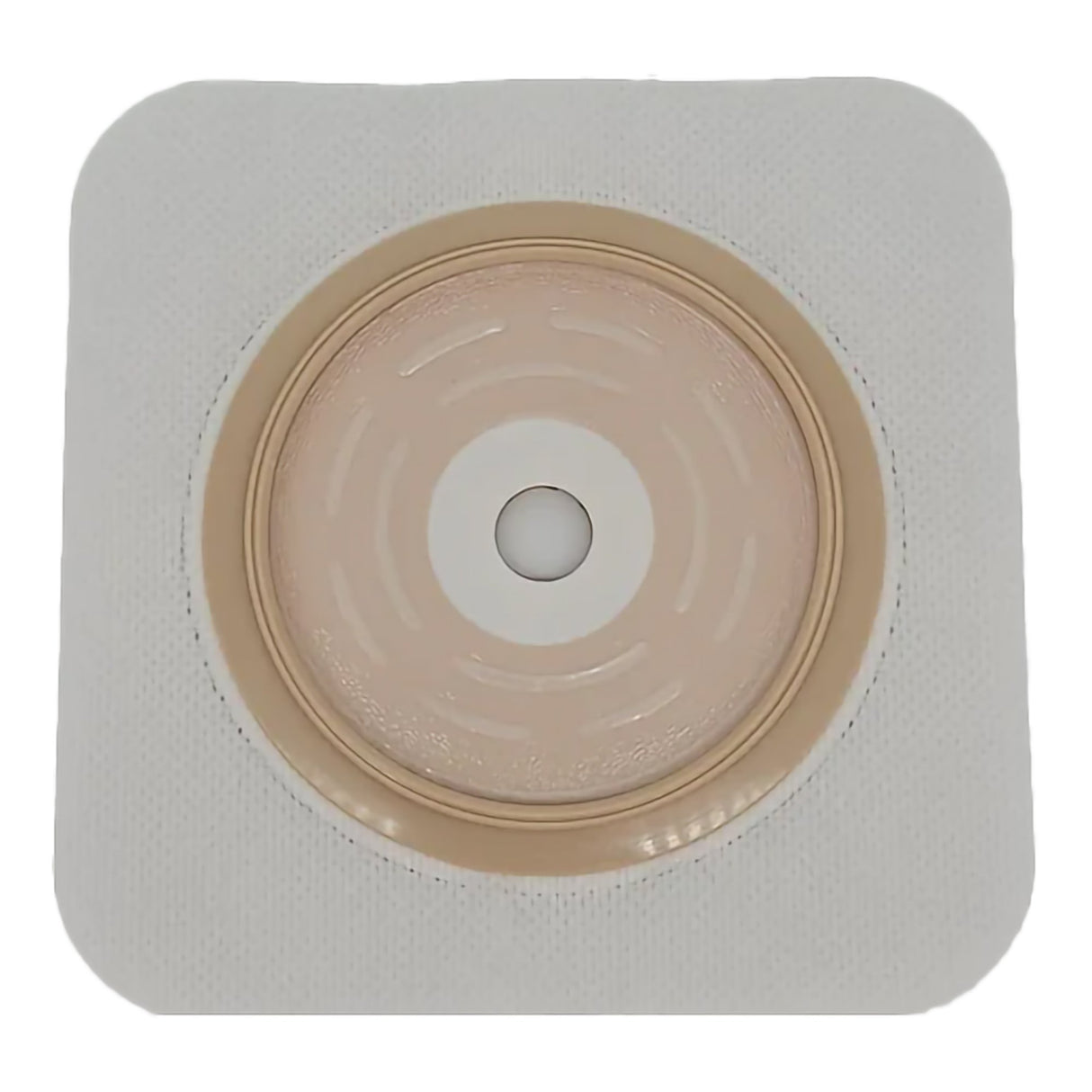 Ostomy Barrier Trim to Fit, Standard Wear Adhesive Tape Collar 70 mm Flange Up to 2-1/4 Inch Opening 5 X 5 Inch