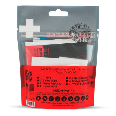 First Aid Kit My Medic MED PACKS FInger Cut Pouch